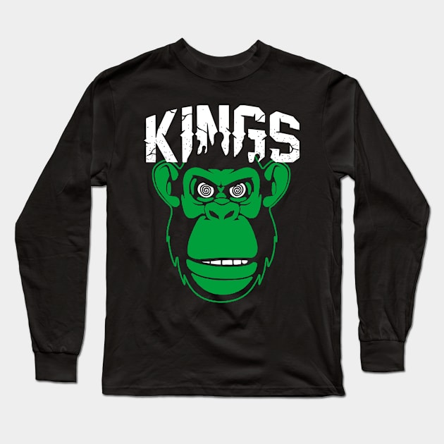 KING OF HIGH Long Sleeve T-Shirt by partjay